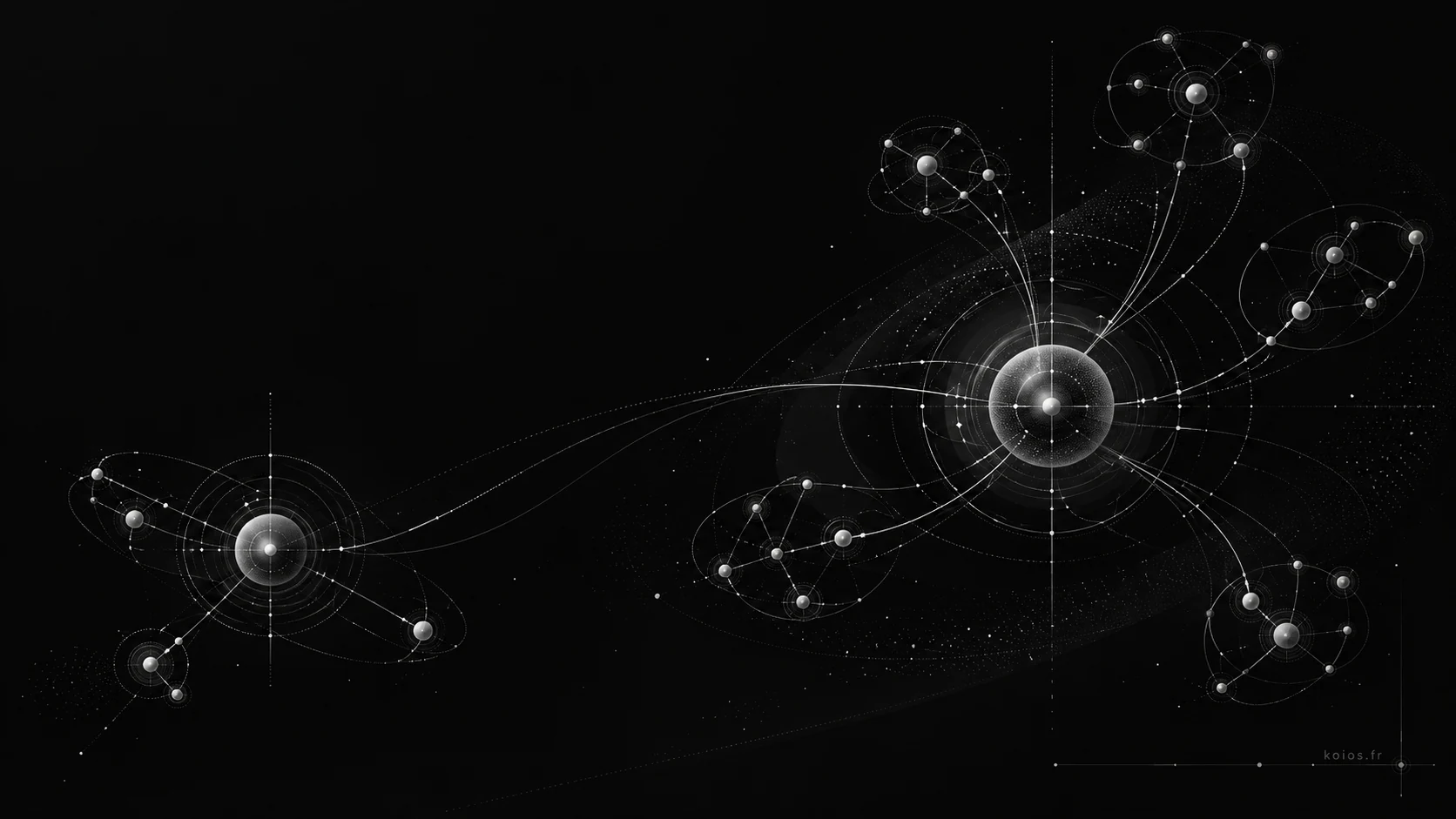 Cartographie monochrome d’une capacité d’assistance qui change d’échelle, d’un utilisateur à plusieurs besoins partagés — koios.fr
